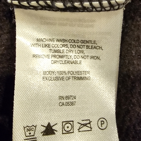 Columbia Collared Zippered Long Sleeve Fleece Jacket Size S - Picture 6 of 9